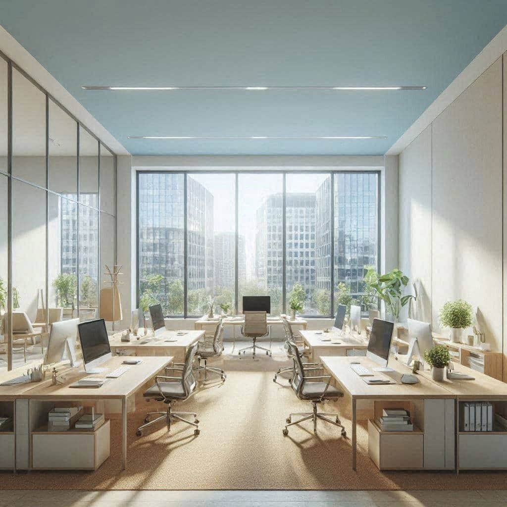 咨询公司写字楼办公企业资料安全面对办公区局部施工应按什么顺序处理